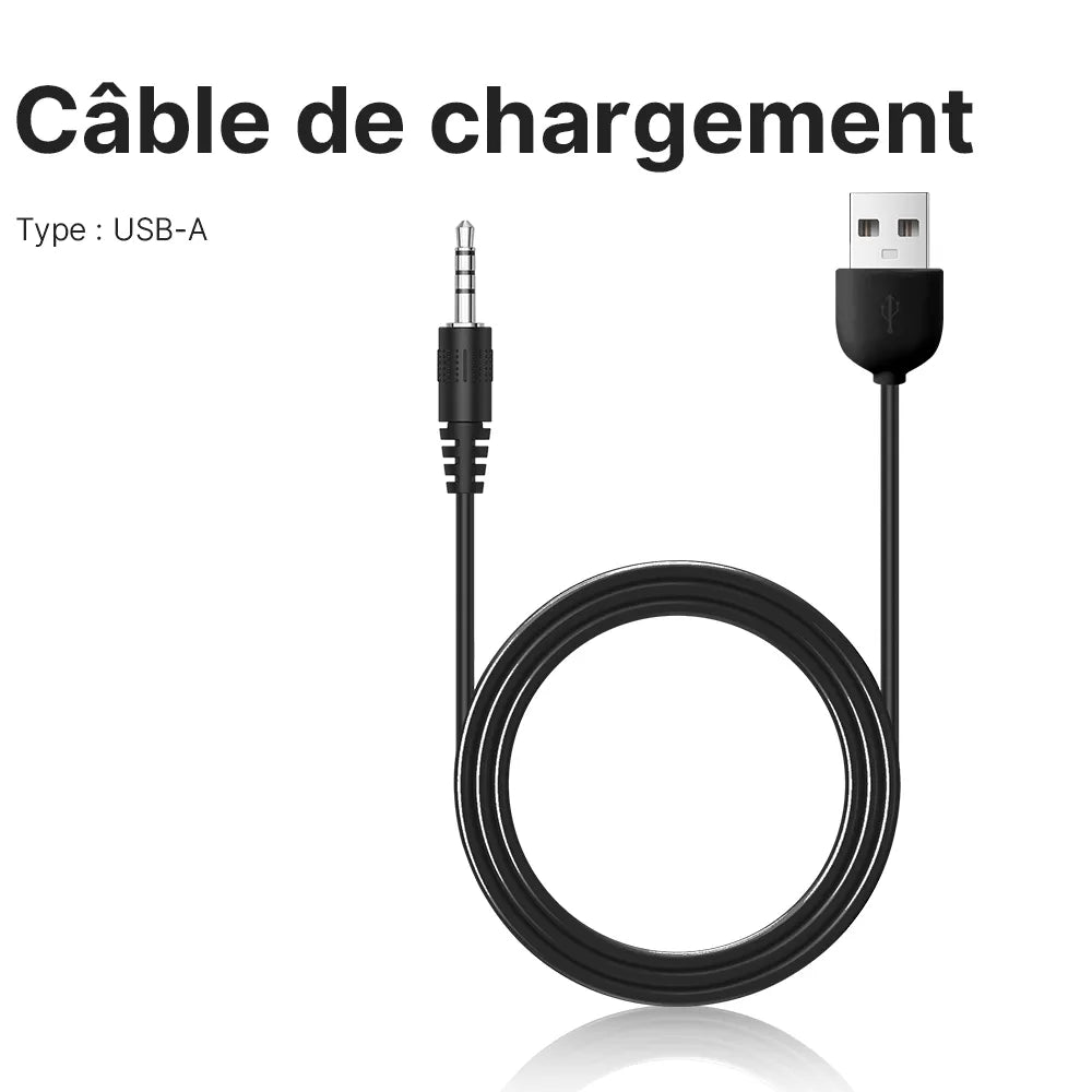 Cargador SVAKOM - Cable de carga USB-A a 3.5 mm (Negro)
