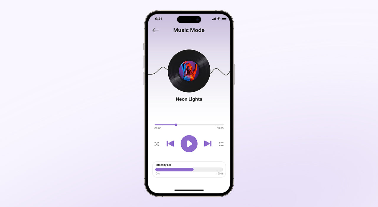 Modo música App SVAKOM: sincroniza juguete erótico con canciones favoritas